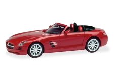 Herpa 024853-002 - H0 - Mercedes-Benz SLS AMG Roadster - feueropal